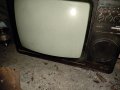 Старинен телевизор с кинескоп - РАБОТЕЩ в перфектно състояние на поне 60 години, снимка 1 - Антикварни и старинни предмети - 37130787
