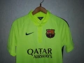 Barcelona Neymar Jr Nike оригинална тениска фланелка Неймар Барселона трети екип 2014/2015 , снимка 4