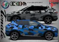 Peugeot 5008 SK-SJV3-PE-5008 Кaмуфлаж Офроуд Джип Пикап Лодка Camouflage Off-Road стикери, снимка 7