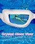 Нови Унисекс очила за плуване с UV защита, против мъгла и без течове, снимка 4