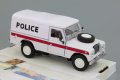 Land Rover Series III 109 пикап с тента Police - мащаб 1:43 на Cararama старо производство отваряеми, снимка 3