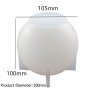3D голямо 12 см кълбо сфера топка топче силиконов молд форма калъп гипс смола шоколад декор , снимка 1 - Форми - 37432062
