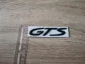 Порше Porsche GTS черен гланц надпис емблема, снимка 7