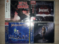 Slayer,Metallica,Megadeth,Iron Maiden,Accept -Japan Discs, снимка 1