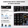Смесителен пулт BMG-04D DSP99 UPGRADE, DJ Mixer, Bluetooth USB Player, EQ 2 Band,, снимка 7