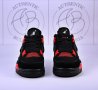 Nike Air Jordan Retro 4 Red Thunder, KAWS, Lightning, снимка 3