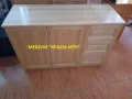 Шкаф от дърво с 2 врати и 3 таблени чекмеджета.Наличен!, снимка 2