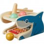 НОВИ! Дървен чук наковалня и ксилофон Shark, снимка 1 - Образователни игри - 37266780
