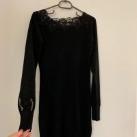 Черна рокля туника, снимка 13 - Рокли - 27362045