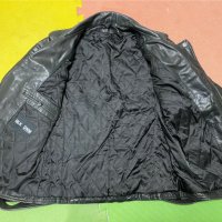 ''BLK DNM Leather Biker Jacket''оригинално кожено яке М размер, снимка 2 - Якета - 38498146