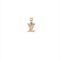 Златен медальон Louis Vuitton 0,73гр. 14кр. проба:585 модел:20203-3, снимка 1 - Колиета, медальони, синджири - 43370476