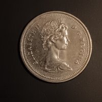 1 долар Канада 1975 , един долар Канада  , Елизабет II  Монета от Канада, снимка 1 - Нумизматика и бонистика - 43854786