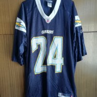 San Diego Chargers #24 Mathews Reebok оригинална тениска фланелка NFL Jersey , снимка 2 - Тениски - 43290495
