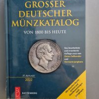 Немски каталог за монети , от 1800 година до днес - 2022, снимка 1 - Нумизматика и бонистика - 37517904