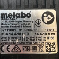 Metabo BSA 14.4-18 LED - Акумулаторен прожектор 2600 lm, снимка 4 - Други инструменти - 43244487