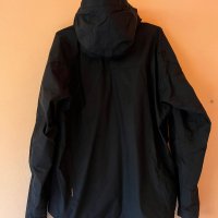 Didriksons непромокаемо мъжко черно яке с качулка и джобове , снимка 3 - Якета - 43676487