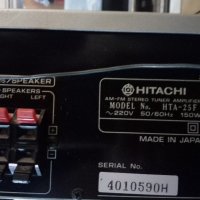 Hitachi HTA-25F ресийвър, снимка 3 - Ресийвъри, усилватели, смесителни пултове - 27158397