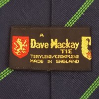 Винтидж вратовръзка DAVE MACKAY, Лондон. , снимка 8 - Други - 43171515