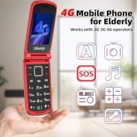 Нов Мобилен телефон с големи бутони за възрастни Отключен SOS бутон, снимка 2 - Други - 44051524