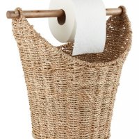 Поставка за тоалетна хартия с място за съхранение, снимка 1 - Други стоки за дома - 38252671