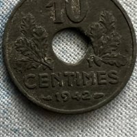 10 сантима Вишистка Франция État Français 1942