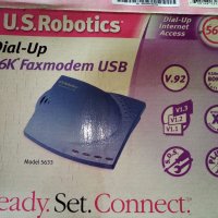 Faxmodem 56K, U. S. Robotics 56K,  model 5633