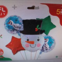 Фолиеви балони комплект"Коледни", снимка 1 - Декорация за дома - 38355752