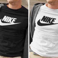  Тениски NIKE принт Мъжки и детски , снимка 1 - Тениски - 29999304