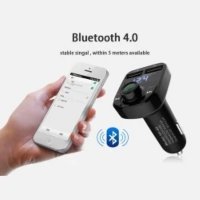 FM трансмитер Блутут Digital One SP00297 X8 Bluetooth v.4.2 + USB 3.1A за зареждане Handsfree, снимка 3 - Друга електроника - 35342946