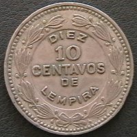 10 центаво 1967, Хондурас, снимка 1 - Нумизматика и бонистика - 28294499
