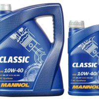 Mannol Classic 10W40 A3 / B4 Полусинтетично двигателно моторно масло, снимка 1 - Аксесоари и консумативи - 32209340