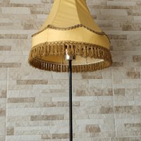 Голям стар метален лампион - нощна лампа - Антика - 150см, снимка 4 - Антикварни и старинни предмети - 36584355