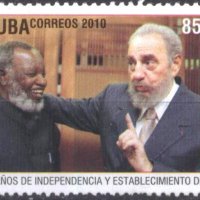 Чиста марка Фидел Кастро 2010 от Куба, снимка 1 - Филателия - 34681330