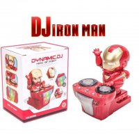 Танцуваща музикална диджей играчка на Железният човек (Iron Man, Marvel), снимка 5 - Музикални играчки - 34905055
