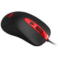 Мишка Геймърска USB Redragon Cerberus M703 Черно-Червена 7200dpi 6btns, снимка 2 - Клавиатури и мишки - 34815734