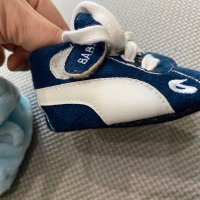 Лот нови бебешки обувки 0-6м, снимка 3 - Бебешки обувки - 28424960