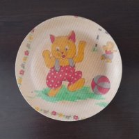 Ретро детска чиния, снимка 1 - Антикварни и старинни предмети - 44103948