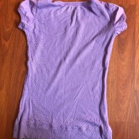 Дамска лилава тениска Terranova , снимка 3 - Тениски - 29003215