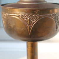 Стара немска лампа с фитил, снимка 5 - Антикварни и старинни предмети - 44898320