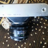съветски" фотоапарат  ретро ZENIT-Е с вграден светломер НЕРАЗЛИЧИМ ОТ НОВ, снимка 4 - Фотоапарати - 28638600