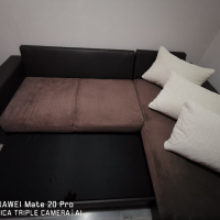 Разтегателен ъглов диван, снимка 3 - Дивани и мека мебел - 44865681