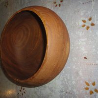Невероятна дървена купа , снимка 3 - Декорация за дома - 43728697