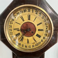Уникален стенен часовник Юнгхаус №1842, снимка 3 - Антикварни и старинни предмети - 35565337