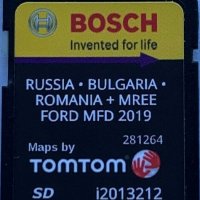 2019гд. Ford MFD SD Card Bulgaria Russia Romaniai Оригинална Сд Карта за Навигация МФД Форд, снимка 1 - Аксесоари и консумативи - 27720327