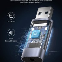 Външна звукова карта UGREEN CM383 USB към 3.5mm Audio Адаптер, снимка 4 - Други - 38459410