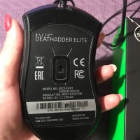 Оптична мишка Razer DeathAdder Elite , снимка 5 - Клавиатури и мишки - 34674742