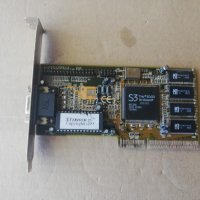 Видео карта S3 Trio3D/2X Gainward 124D-2 8MB AGP, снимка 1 - Видеокарти - 37262488