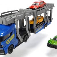 Автовоз с 3 броя колички Dickie Toys / Дики Тойс, снимка 2 - Влакчета, самолети, хеликоптери - 35077826