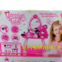 ПРОМО! Детска тоалетка маса за гримиране Гримьорна за малки принцеси, снимка 2 - Други - 43074571