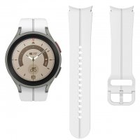 Силиконови каишки /20мм/ съвместими със Samsung Galaxy Watch 5/ Galaxy Watch 5Pro/ Galaxy Watch 4, снимка 5 - Каишки за часовници - 38493657